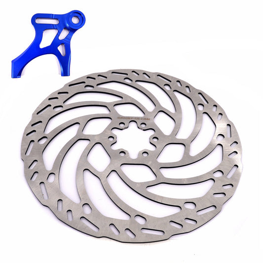 KKE Rear 220MM Disc with Adapter For SurRon Light Bee X, Segway X160/X260, E-Ride Pro SS (Collective)