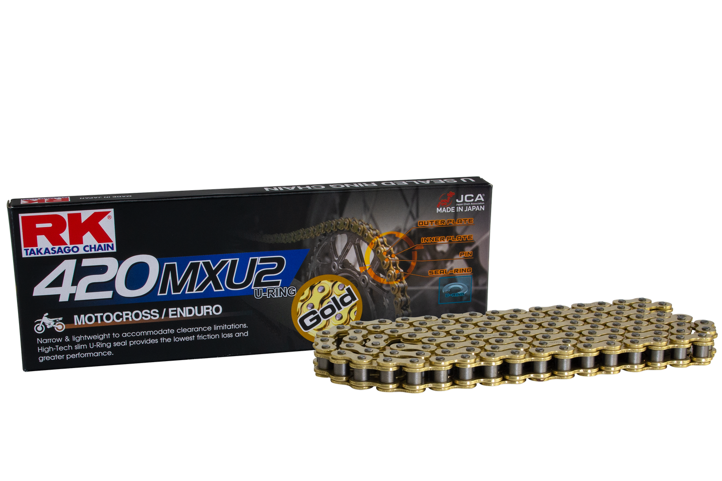 RK GB420MXU2 Motocross Race Chain