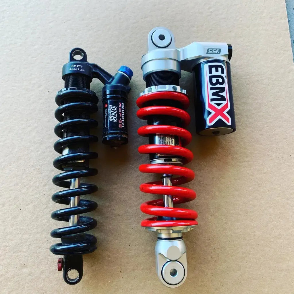 EBMX Rear Shock includes linkage and v1 triangle for SurRon Light Bee
