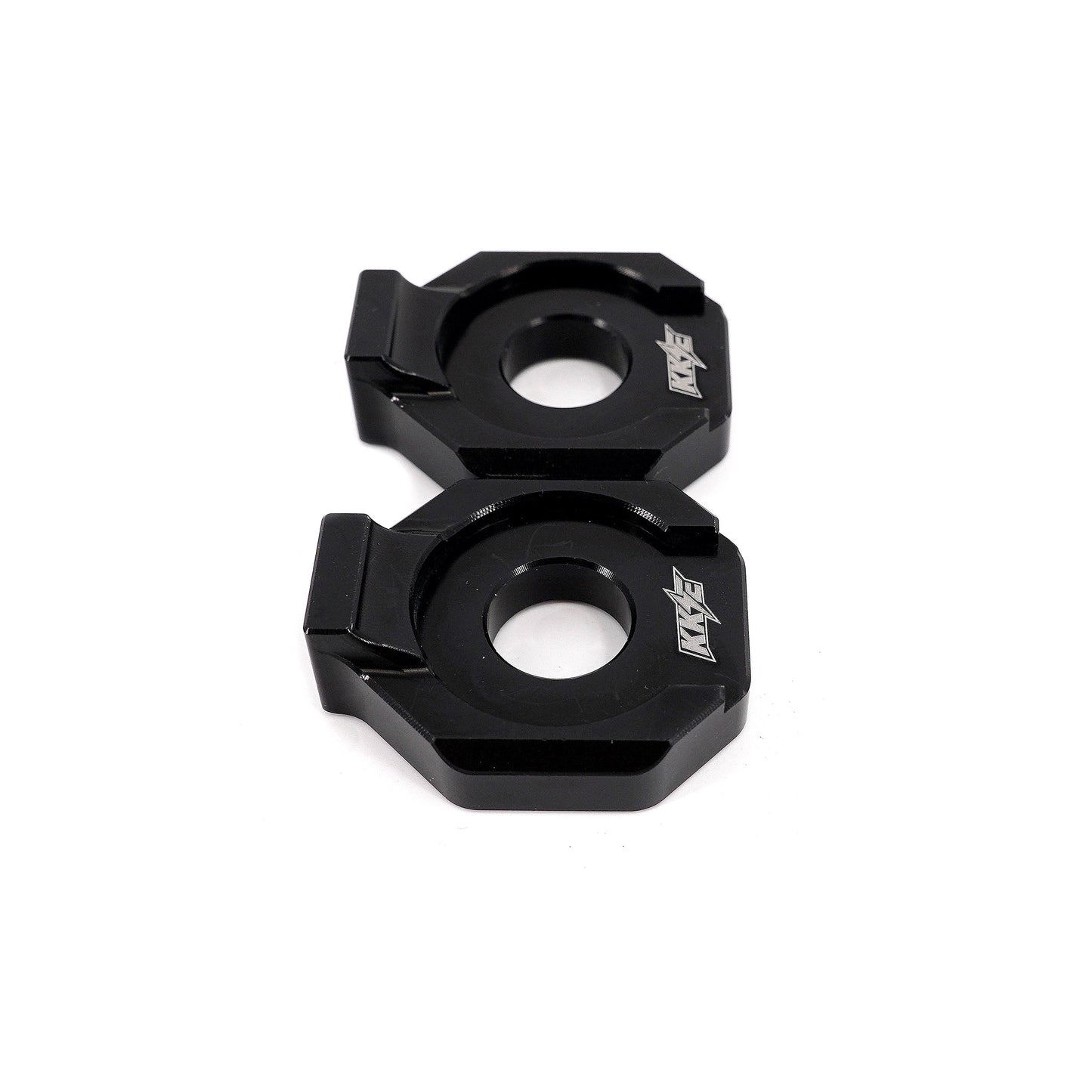 KKE Axle Chain Adjuster Blocks Fit Rawrr Mantis, Mantis X Black and Red (Collective)