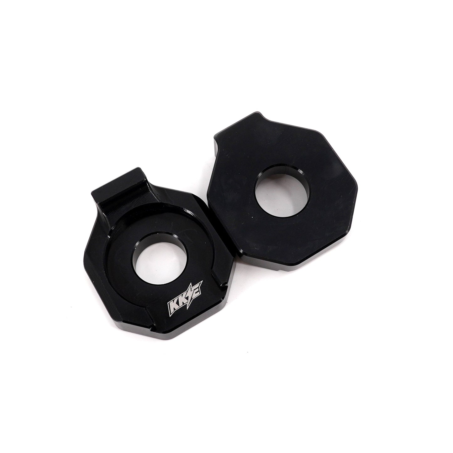KKE Axle Chain Adjuster Blocks Fit Rawrr Mantis, Mantis X Black and Red (Collective)