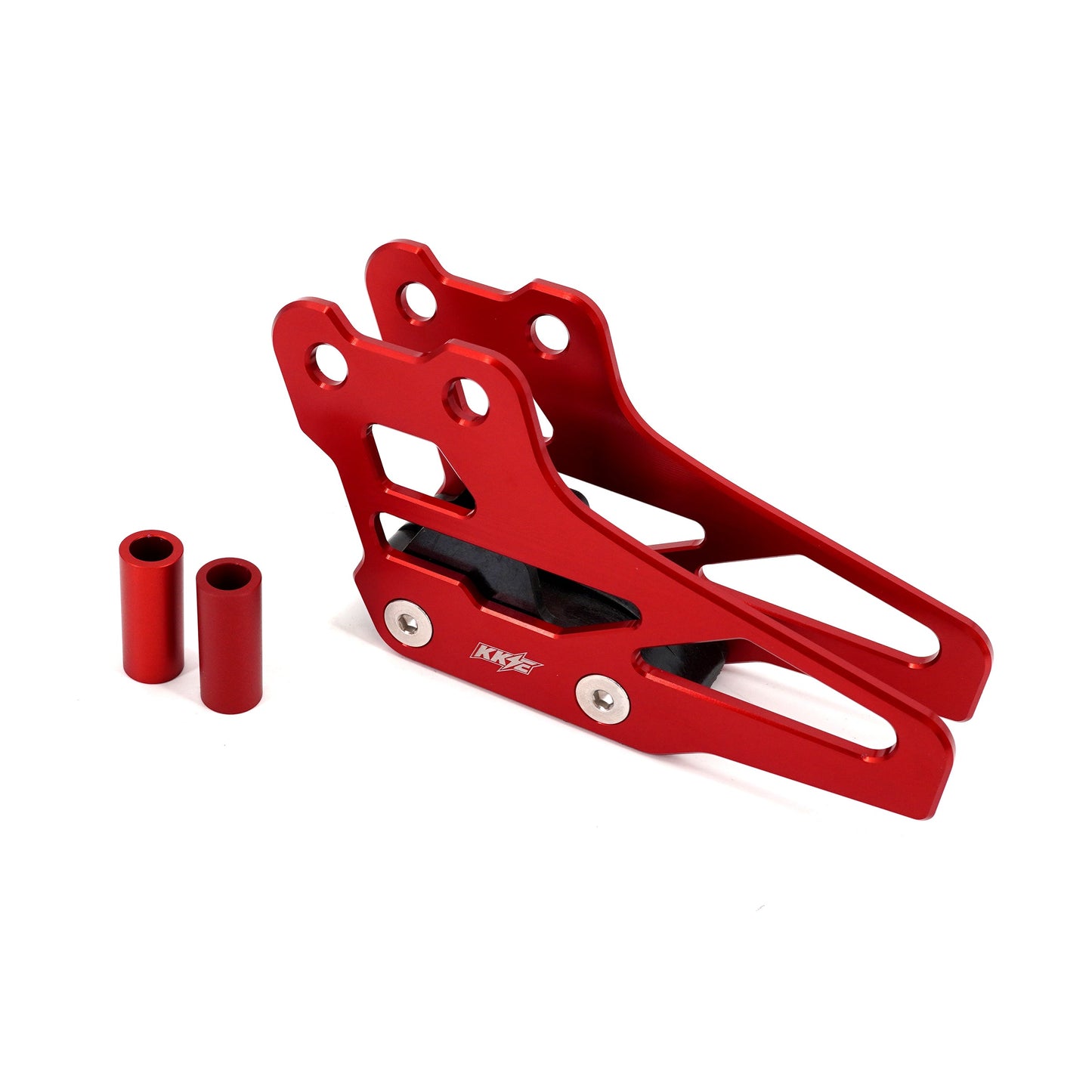 KKE Rear Chain Guard Fit Rawrr Mantis X Black and Red (Collective)