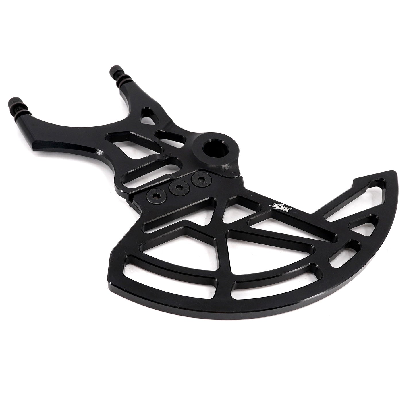 KKE Aluminum Rear Brake Disc Guard Fit Rawrr Mantis, Mantis X Red and Black (Collective)
