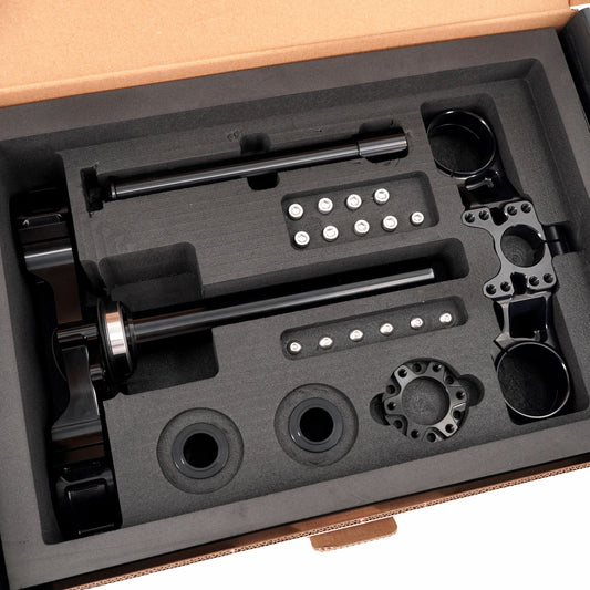 KKE Widen Drop Crown Triple Tree Clamp Kit For SurRon Light Bee, KKE 35MM Front Suspension Fork