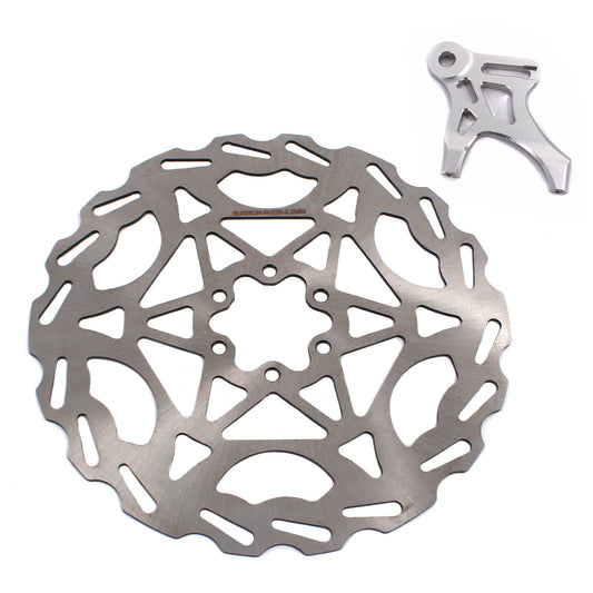 KKE Rear 220MM Disc with Adapter For SurRon Light Bee X, Segway X160/X260, E-Ride Pro SS (Collective)