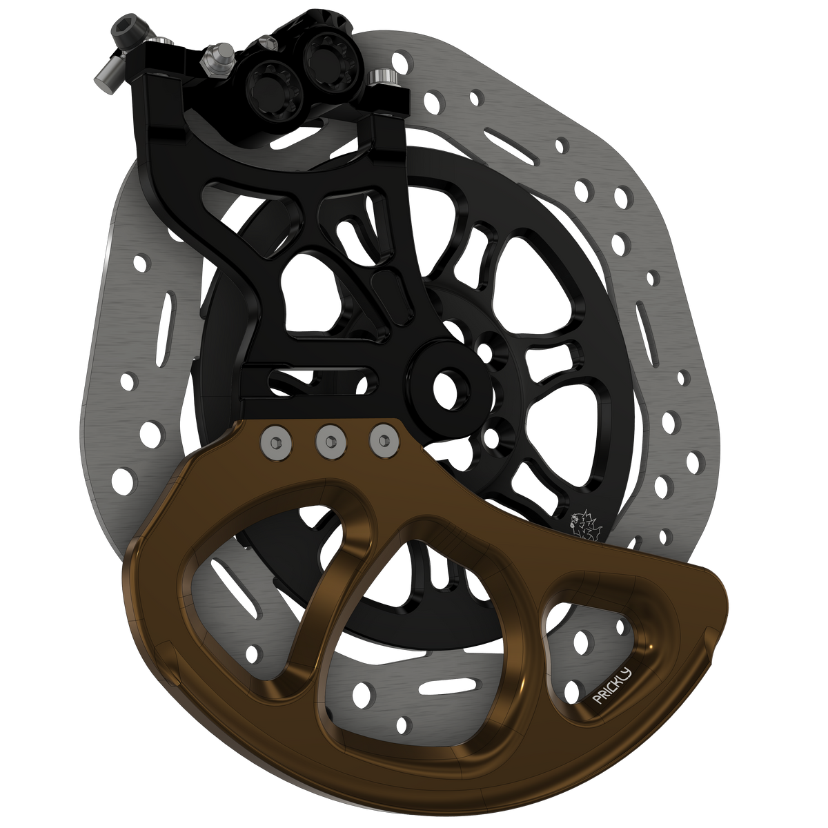 Prickly Disc Guard Fin