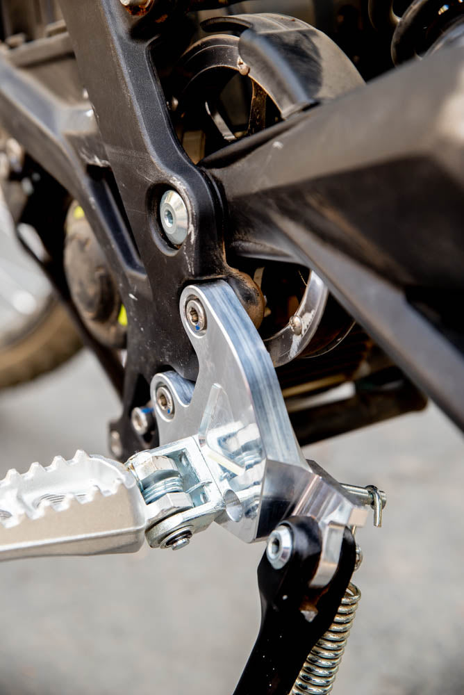 Sur Ron Billet Peg Brackets Kit With Kickstand Option