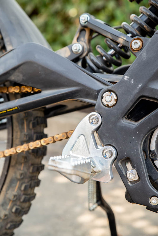 E Ride Pro SS Billet Peg Brackets Without Kickstand Option