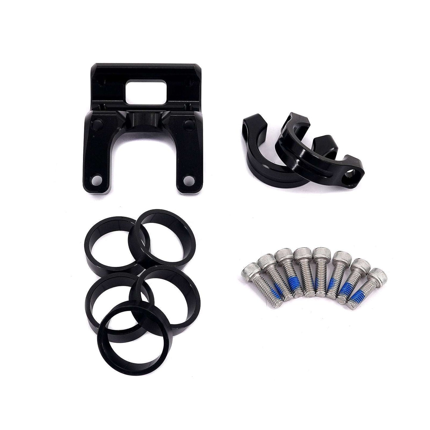 KKE Black Handlebar Risers Kit For Surron Light Bee X