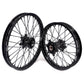 KKE Enduro 1.6*21" & 2.15*18" CNC Hub Electric Dirtbike Alloy Wheels Rims Fit STARK VARG MX EX All Black