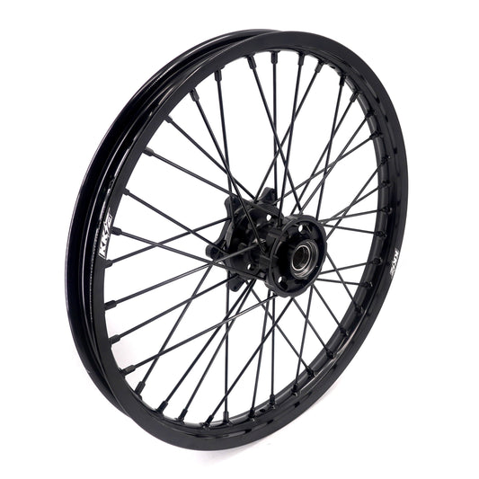 KKE Enduro 1.6*21" & 2.15*18" CNC Hub Electric Dirtbike Alloy Wheels Rims Fit STARK VARG MX EX All Black