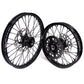 KKE Enduro 1.6*21" & 2.15*18" CNC Hub Electric Dirtbike Alloy Wheels Rims Fit STARK VARG MX EX All Black