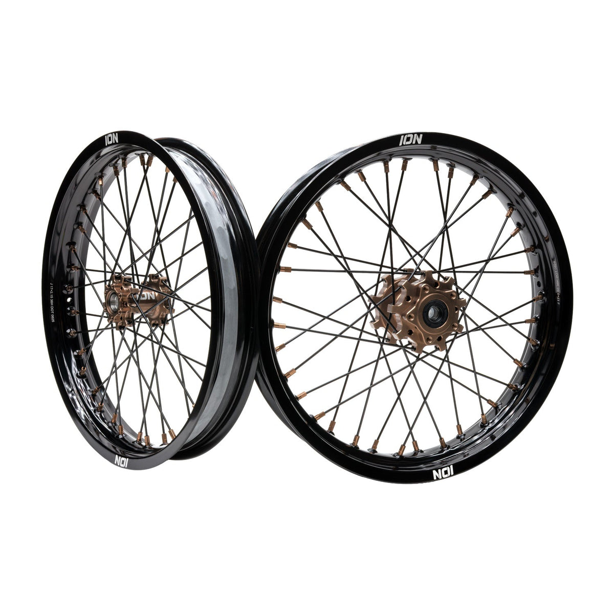 ION - Arctic Leopard XE PRO S - 17" Supermoto Wheelset