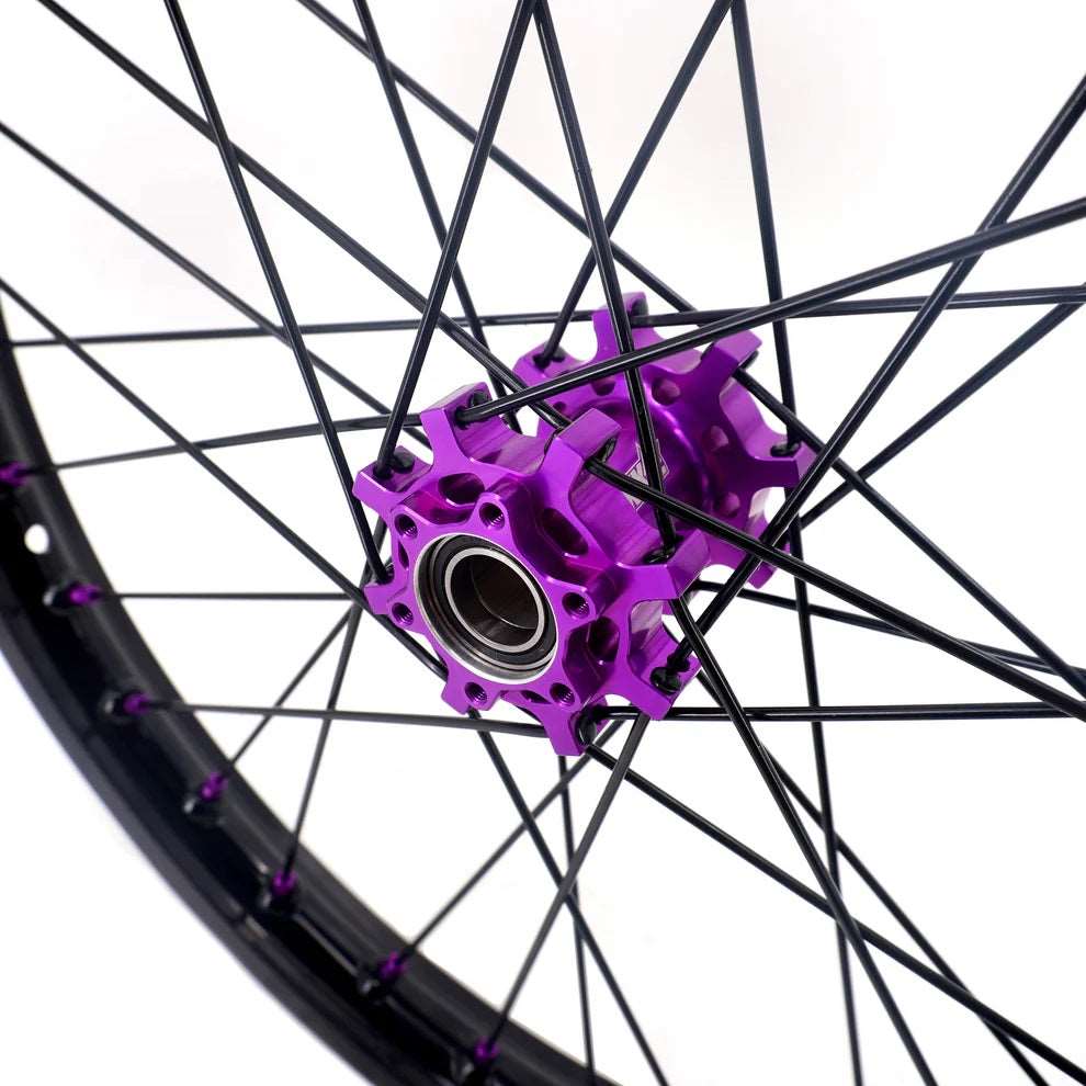 KKE Wheel Set, Purple 16/19 for Surron Light Bee