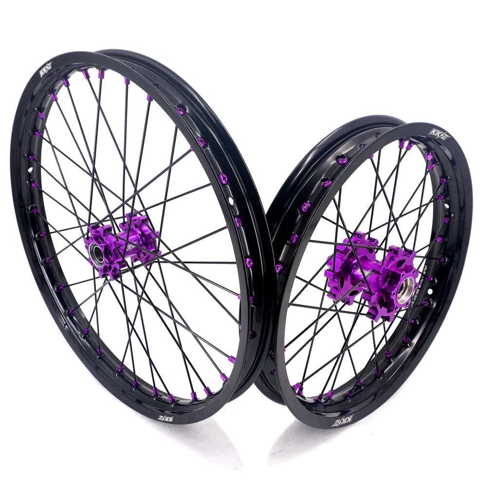 KKE Wheel Set, Purple 16/19 for Surron Light Bee