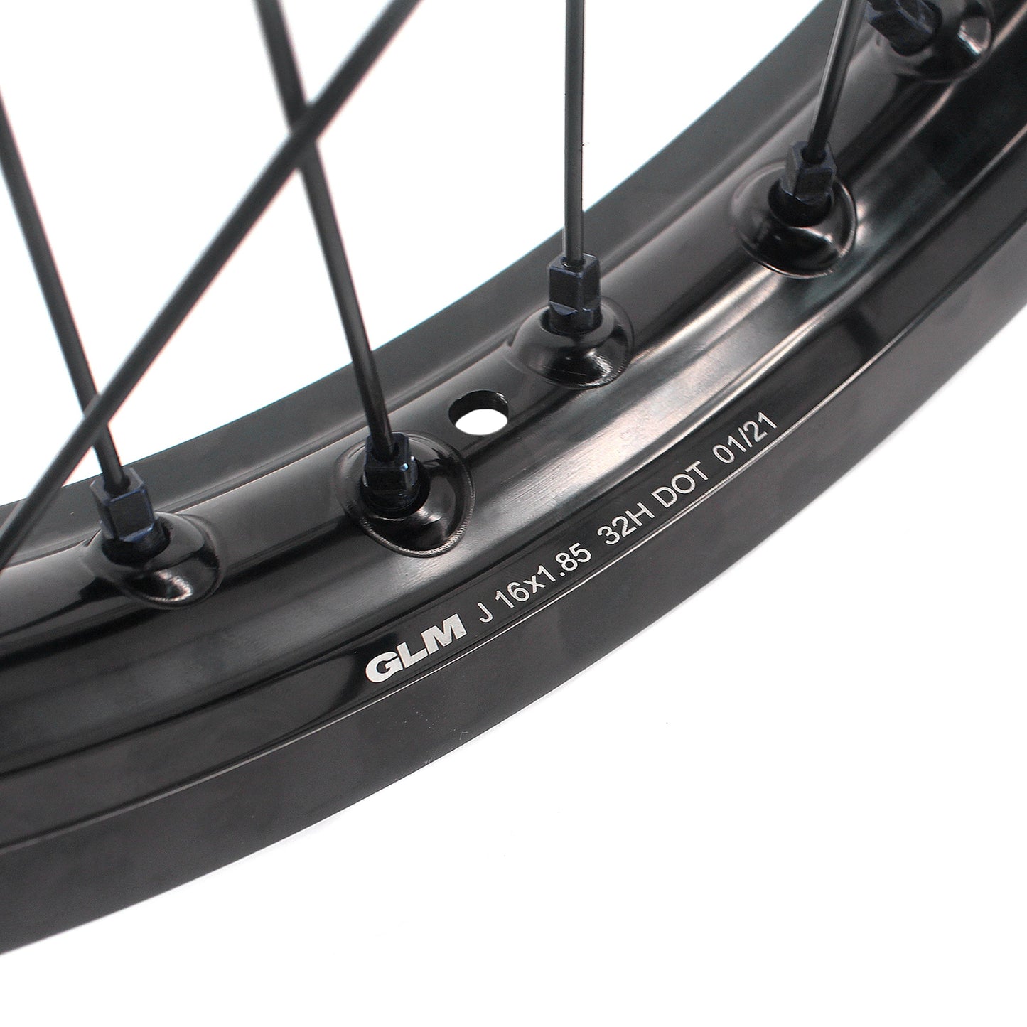 US Stock KKE 1.85*16" Electric Dirtbike Rear Wheels Rim Fit SurRon Light Bee-X 2019-2025 All Black