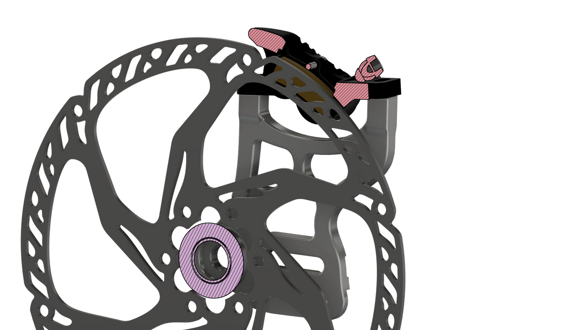220mm Rear Caliper Mount