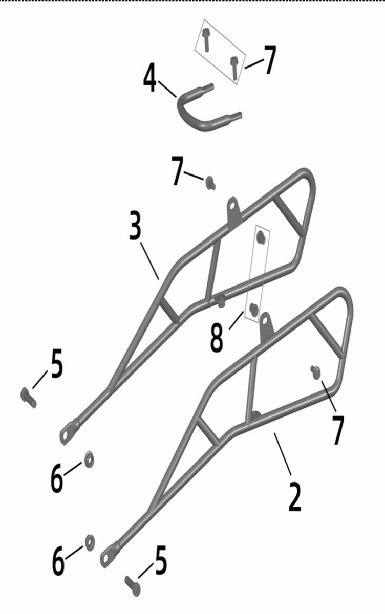 Light Bee Rear Luggage Rack